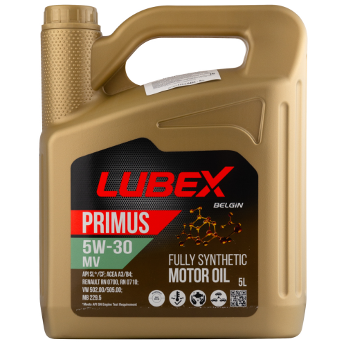 Синтетическое моторное масло PRIMUS MV 5W-30 - 5 л Синтетическое моторное масло PRIMUS MV 5W-30 - 5 л