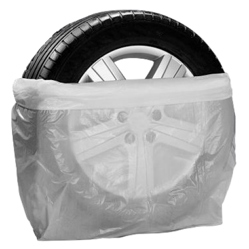 Пакеты для колес 1100х700х400 мм, 15 мкм, рулон 100 шт. Paket für Reifen - 0 л